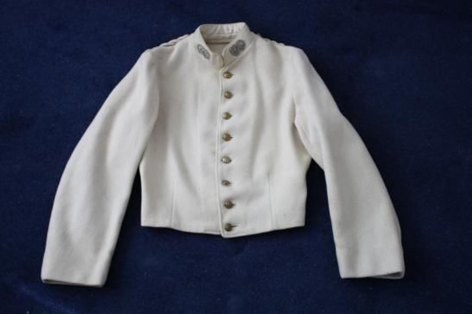 Argyll & Sutherland Highlanders WW1 era White Wool Undress Drill Jacket