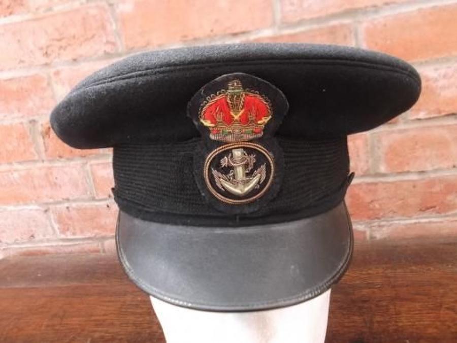 WW1 ROYAL NAVY CHIEF PETTY OFFICERS PEAK CAP