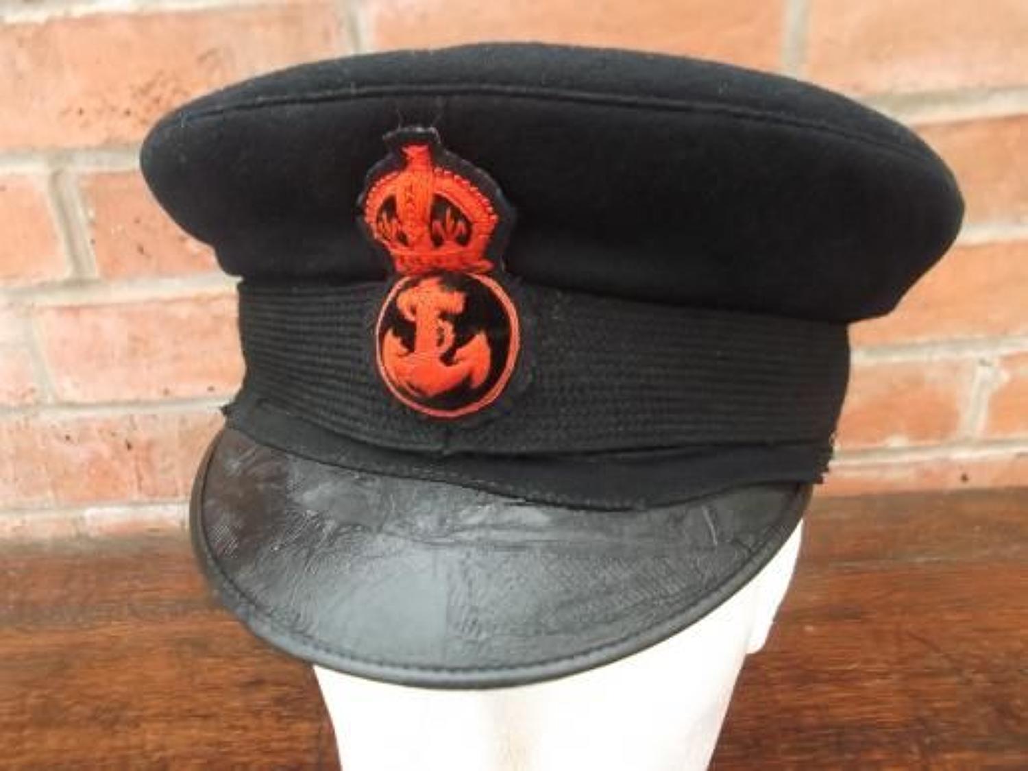 WW1 ROYAL NAVY PETTY OFFICERS PEAK CAP