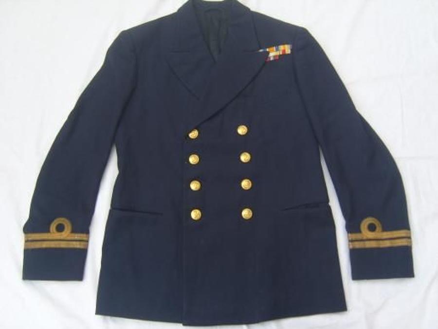 WW2 ROYAL NAVY OFFICERS TUNIC