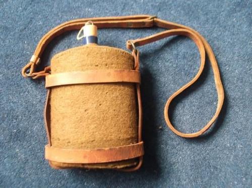 Cavalry 1917 WWI Soldier's Water Bottle with Strap