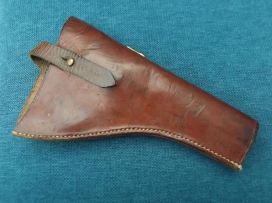 1908 Pattern British Army Leather Revolver Holster 1916