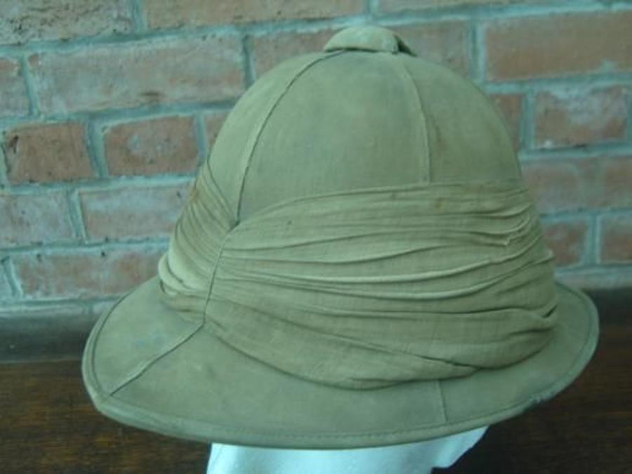 WW1 British Khaki Drill Pith Helmet