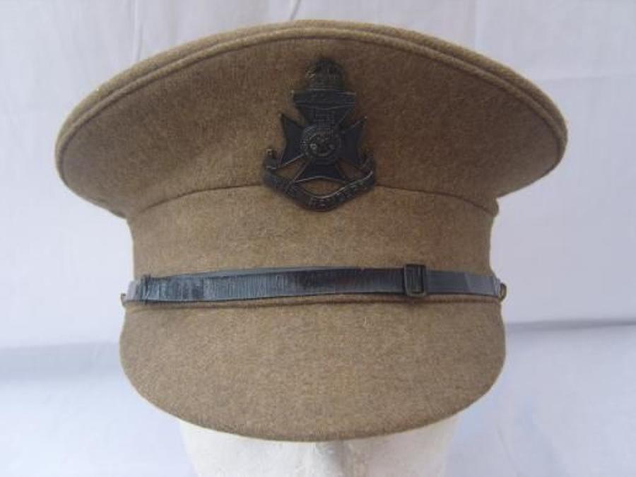 WW1 BRITISH RIFLES SERVICE DRESS CAP: THE RANGERS