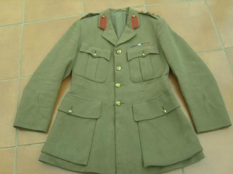 1917 DATED BRITISH ROYAL ARTILLERY STAFF OFFICERS TUNIC