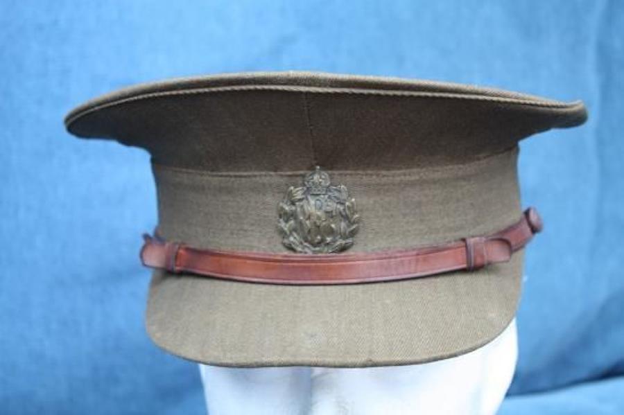 WW1 ROYAL FLYING CORPS OFFICERS SERVICE DRESS CAP WW1