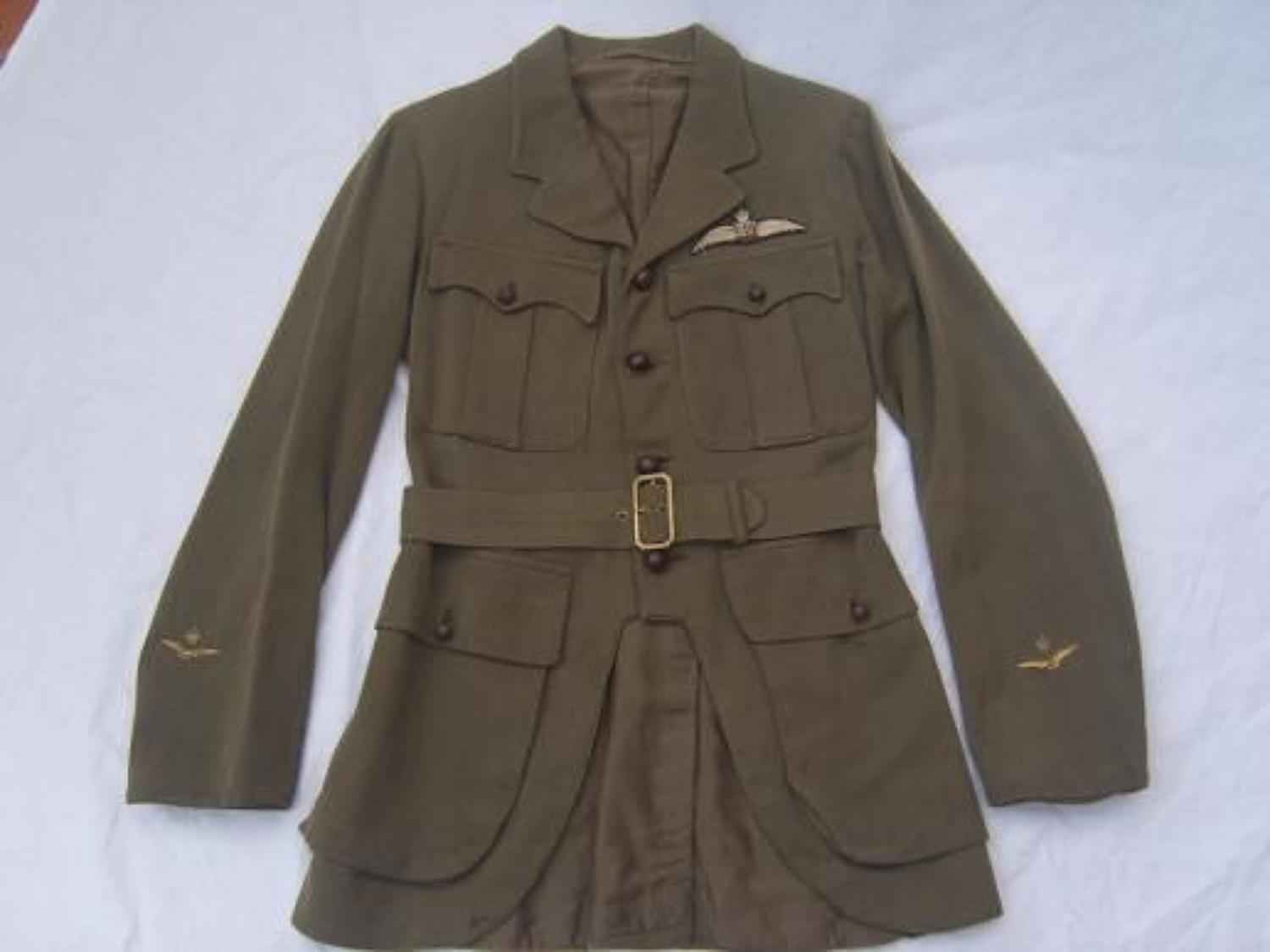 RAF Officers 1918 Khaki Scottish Pattern Tunic