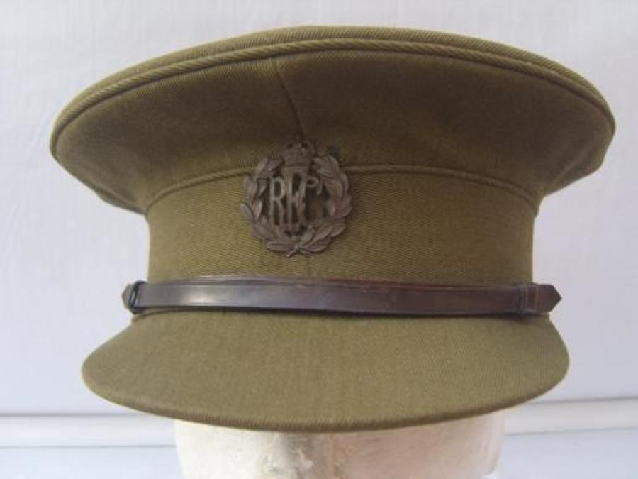 WW1 ROYAL FLYING CORPS OFFICERS SERVICE DRESS CAP