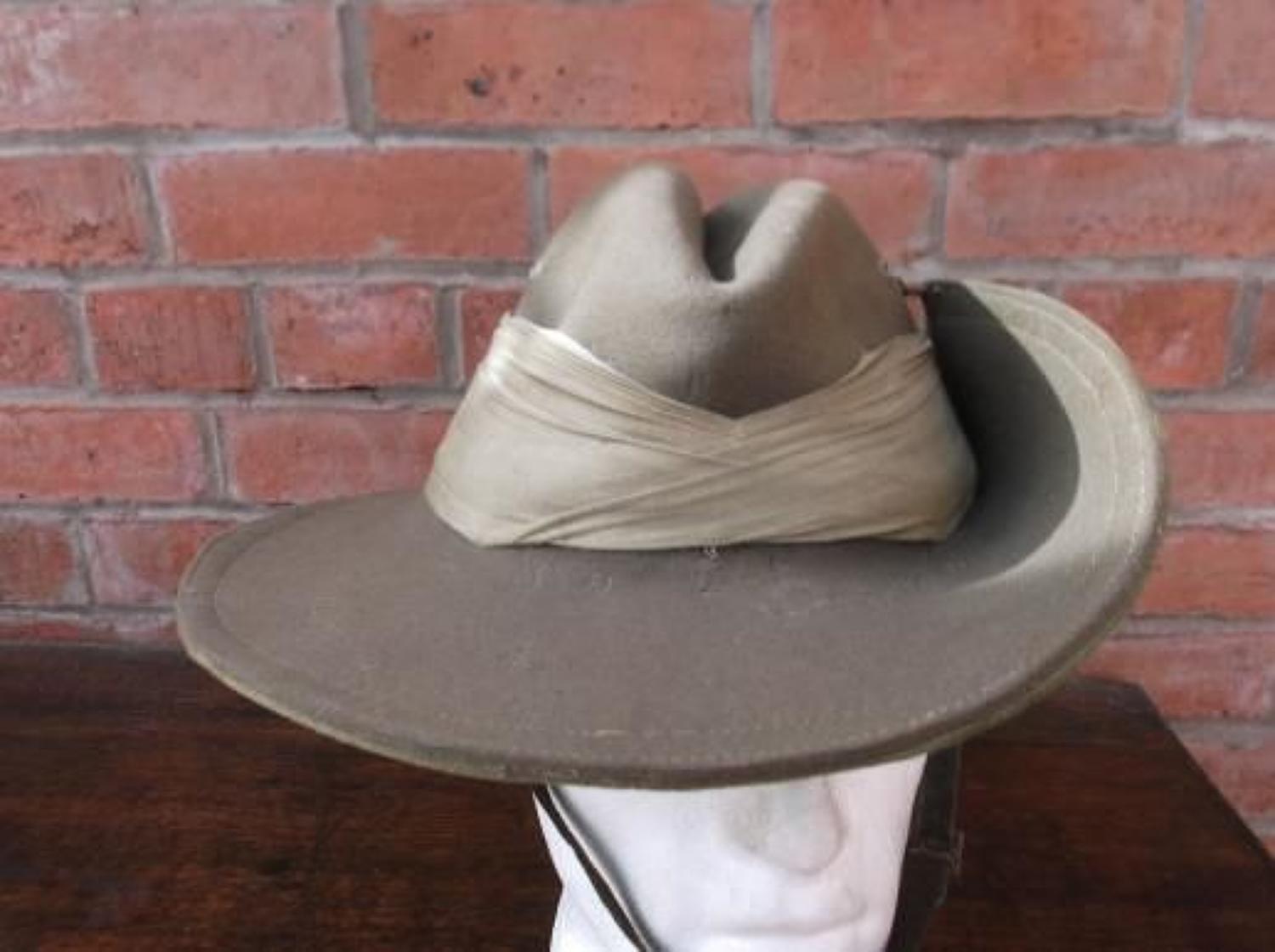 Good WW2 Australian made Slouch Hat