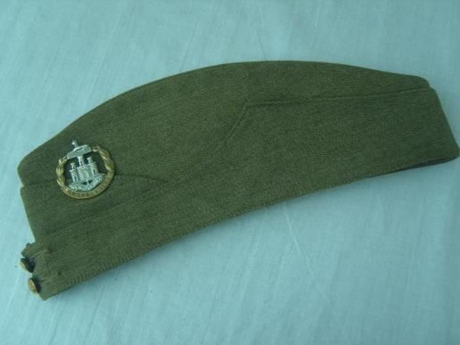 BRITISH 1942 DATED DORSET REGIMENT SIDE CAP