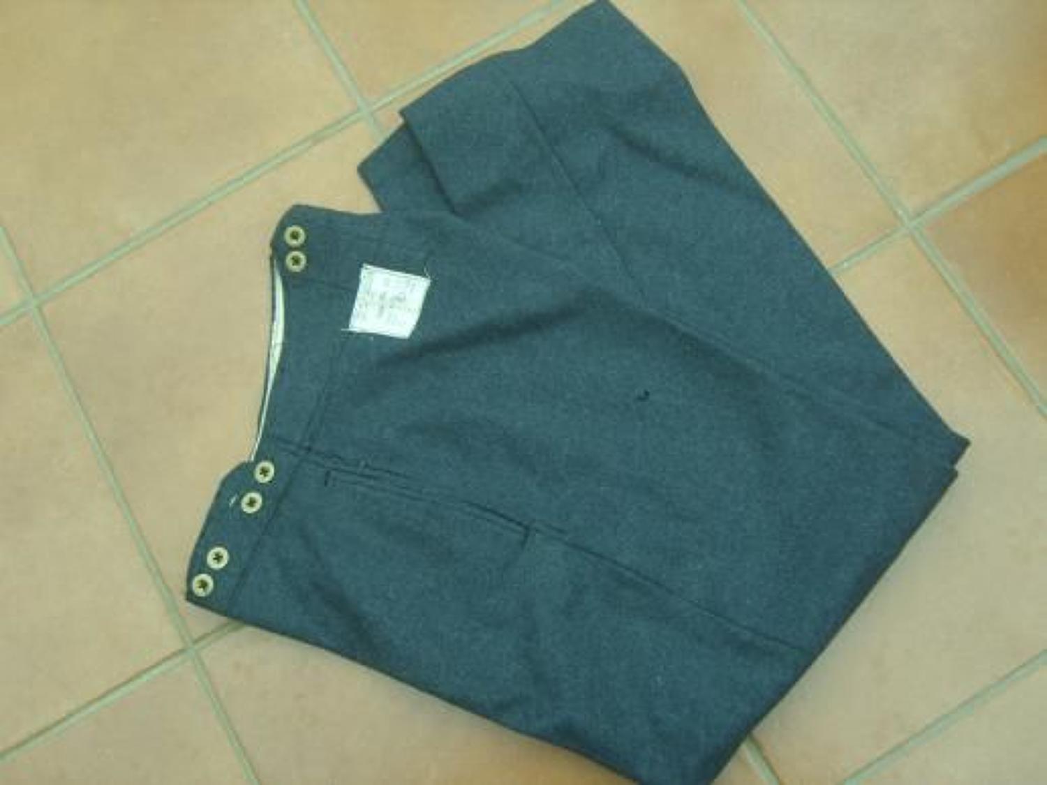 1941 dated RAF War Service Dress Trousers