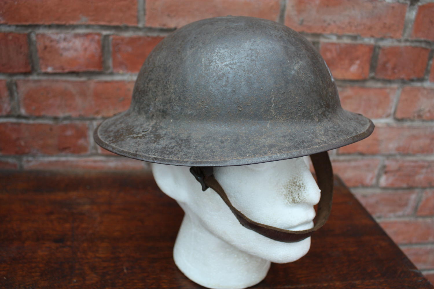 WW1 British Brodie Steel Helmet. HS 31.