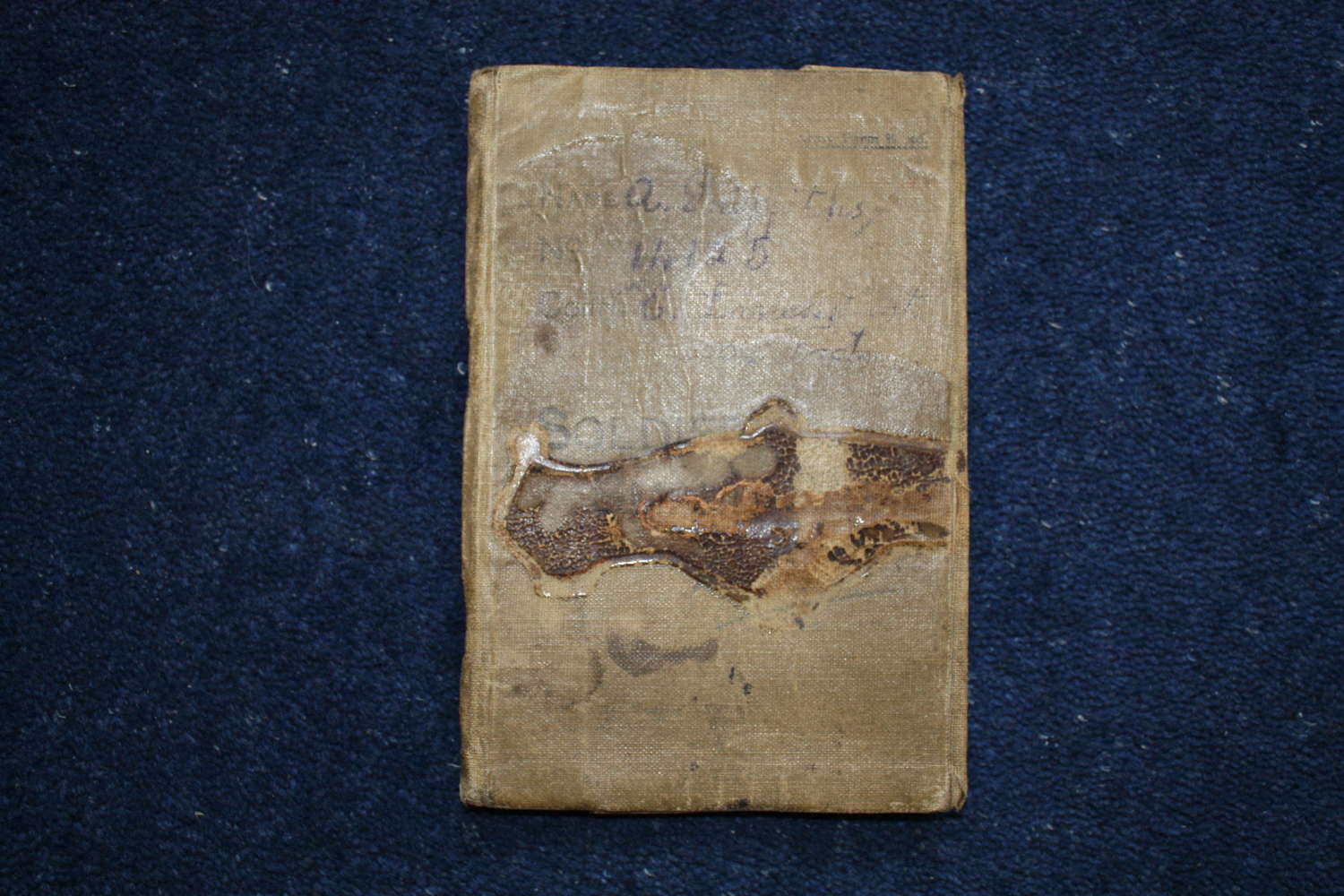 WW1 BRITISH ARMY SOLDIERS SMALL BOOK ARTHUR GRIFFITHS EAST LANCS