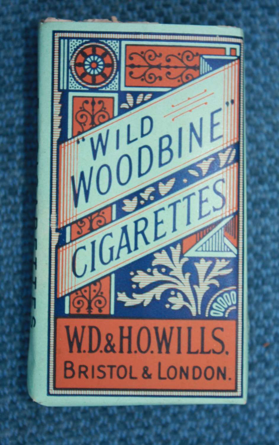 WW1 /WW2 Original packet of five Wild Woodbine Cigarettes
