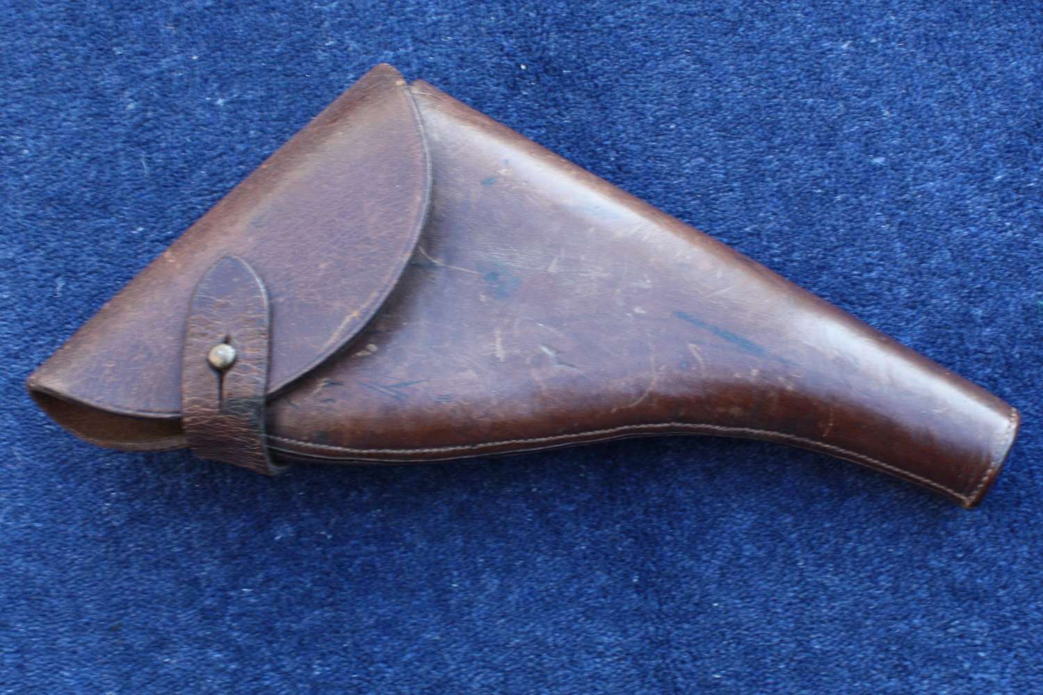 WW1 British Army Officers Webley Pistol Holster dated 1918