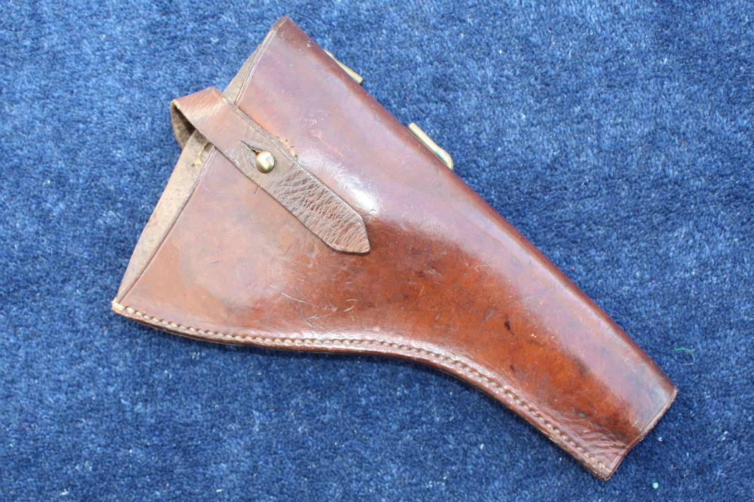 1908 Pattern British Army Leather Revolver Holster Dated 1916