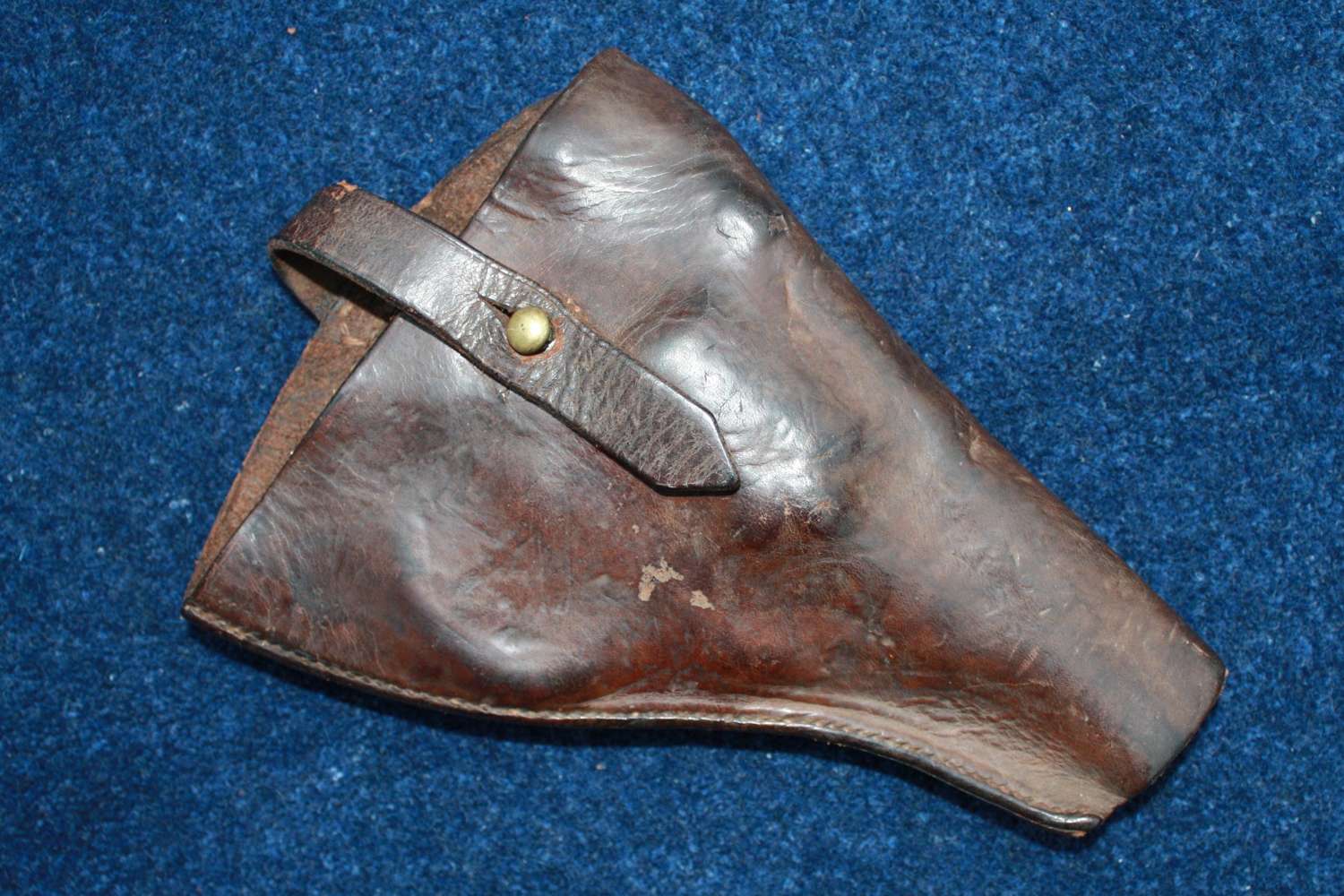 Boer War 1900 British Army Leather Revolver Holster converted to 08