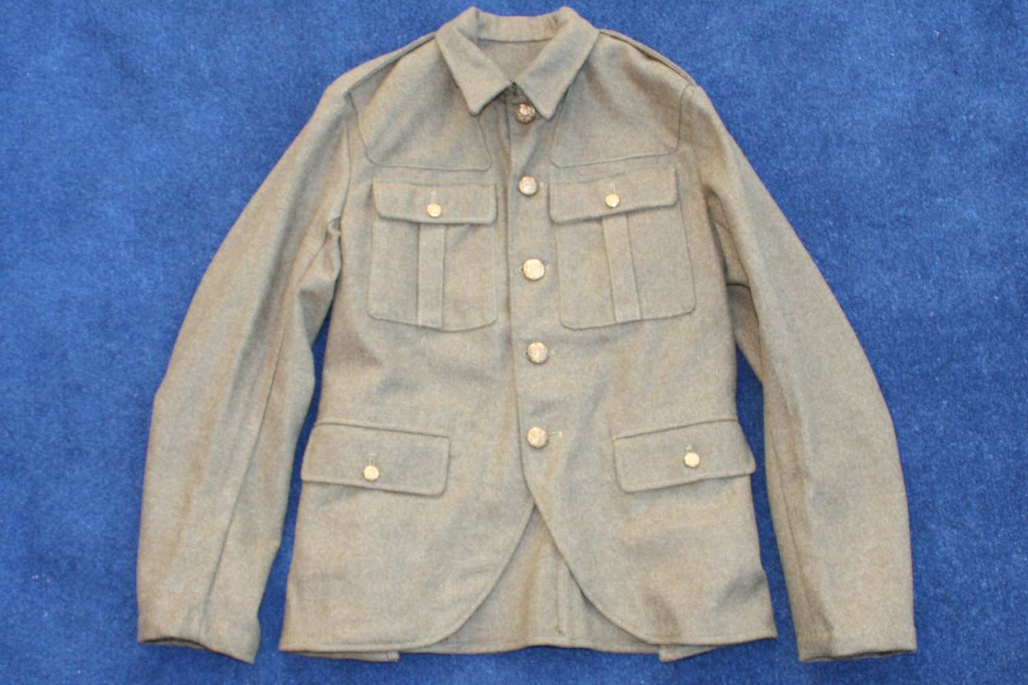 SCOTTISH POST WW1 HIGHLAND PATTERN SERVICE DRESS KHAKI TUNIC
