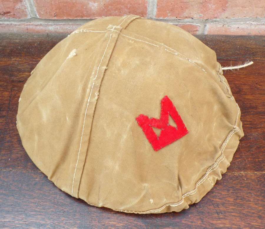 WW1 British Brodie Steel Helmet 61st South Midlands Division Cover