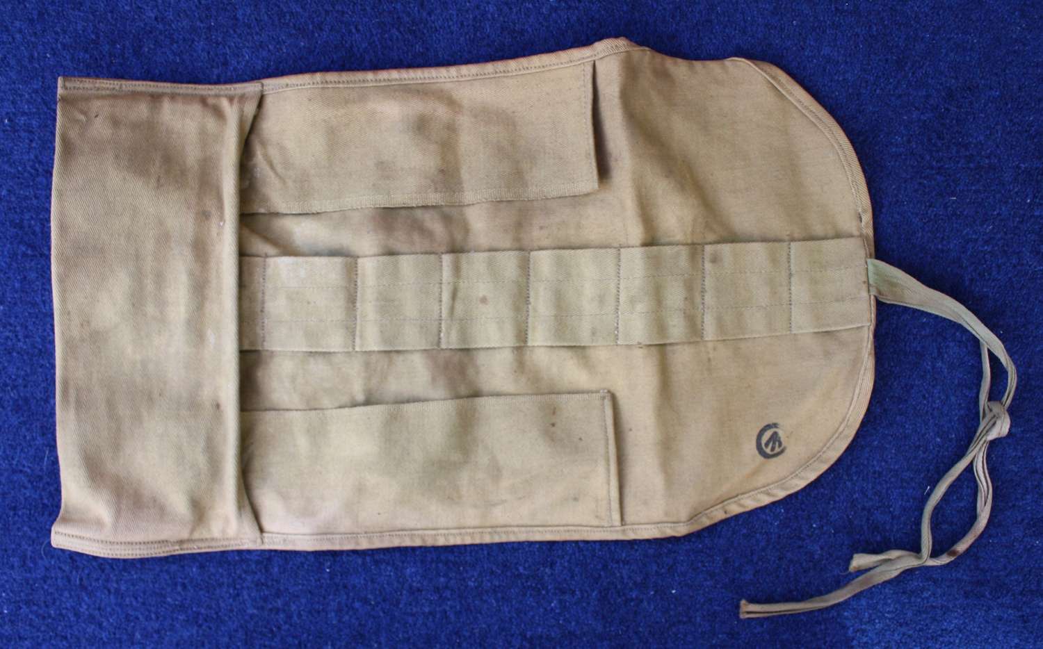 WW1 Canadian Made Khaki Cotton Holdall for basics & Hussif sewing kit