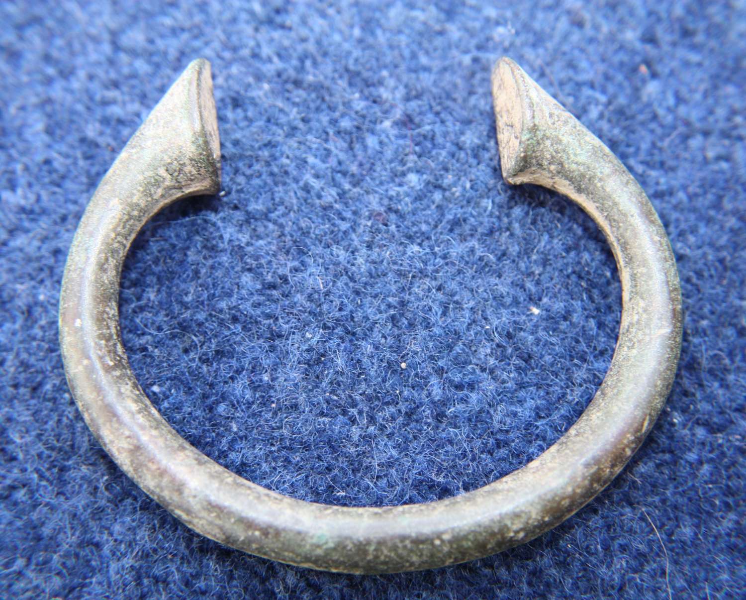 Original Bronze Age Celtic wrist torc. A rare item possibly 2000 years