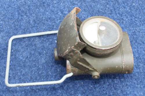 WW2 British Army Khaki Green Electric Lamp. R.C. Ltd.