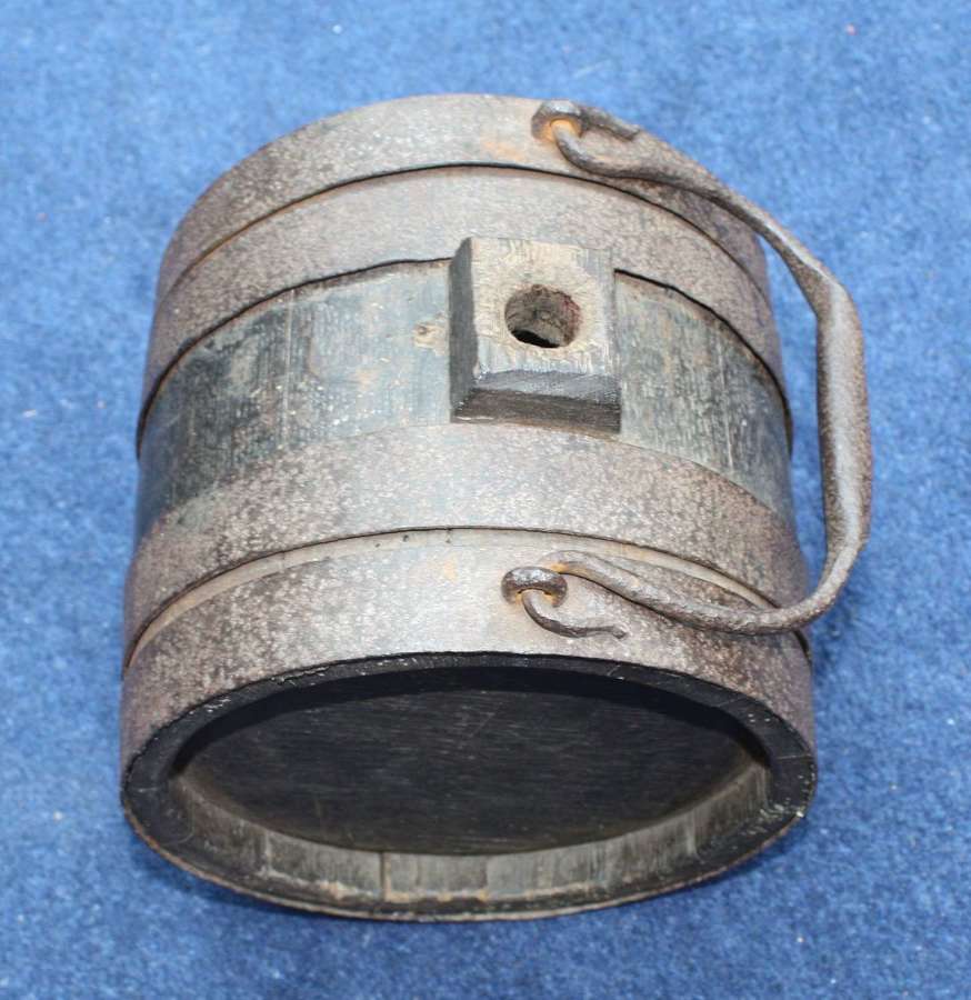 Early 19th Century Napoleonic War Water Barrel British Army SALE TO UK