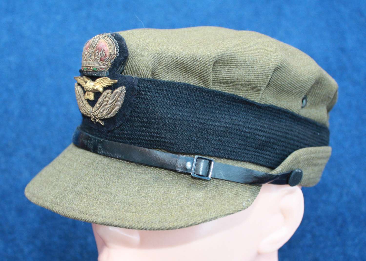 Original Very Rare Women's 1918 Pattern WRAF Officers Khaki Cap