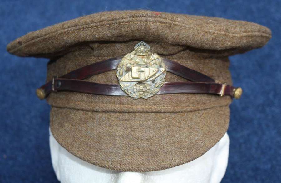 WW1 British Army 1917 Dated Tank Corps Wool Trench Cap
