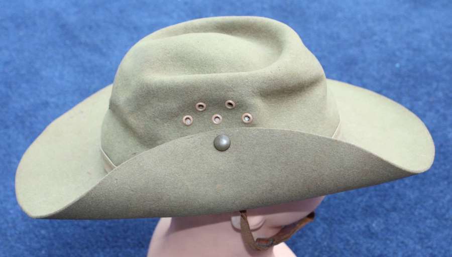 1946 British made Slouch Hat as worn in India & Burma