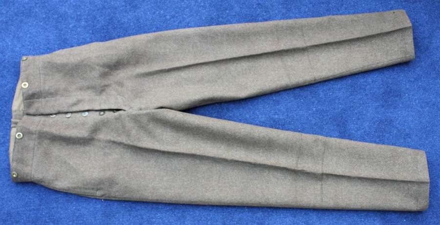 British Army Khaki Service Dress Trousers Other Ranks 1927 dated