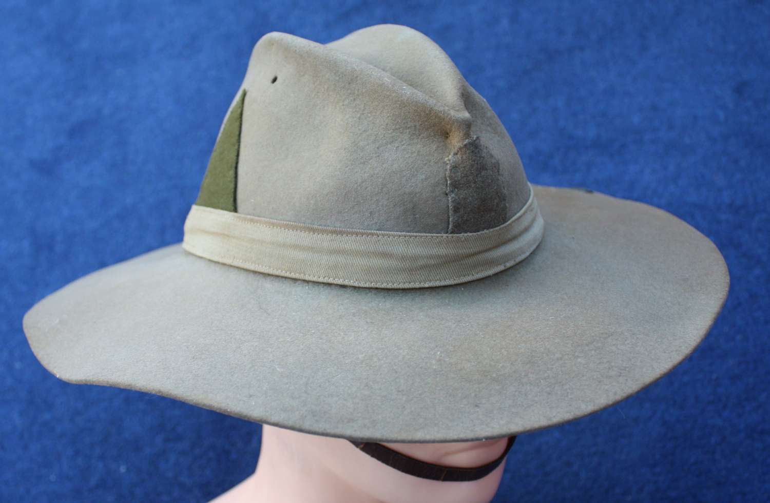1943 British made Slouch Hat 5th Indian Army by Failsworth. Size 7