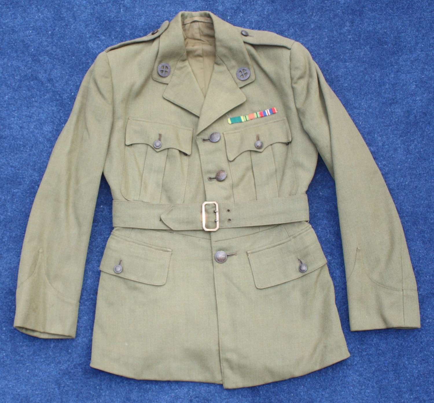 WW2 British 1943 Dated F.A.N.Y. Womens Transport Service Tunic