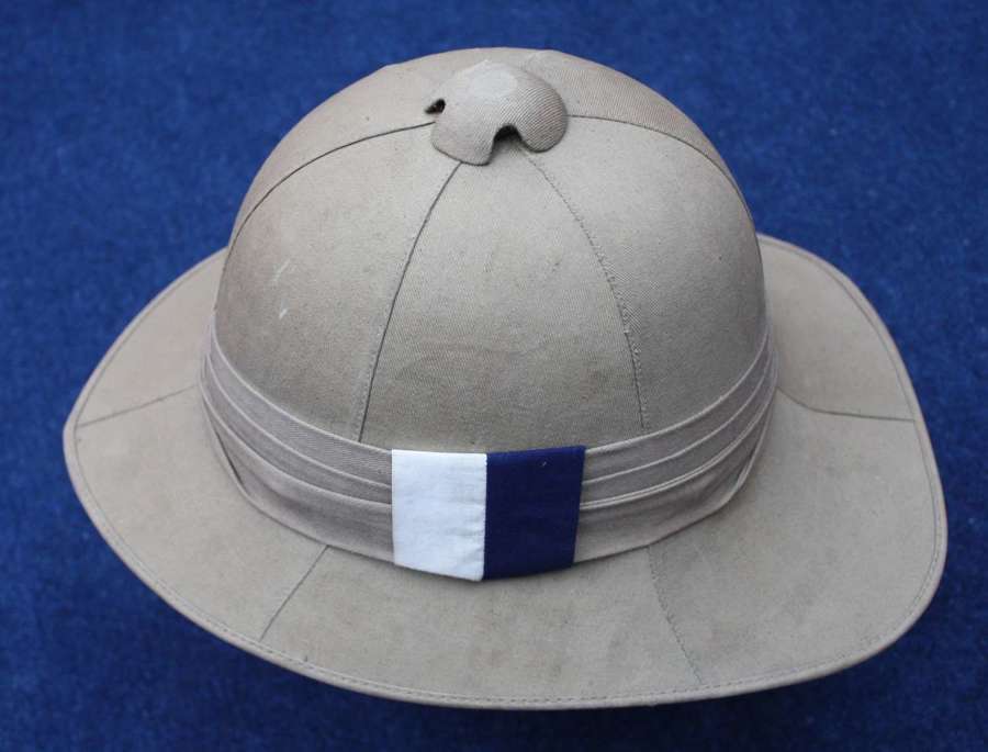 1942 dated Royal Signals Pith Helmet. In Excellent Condition.