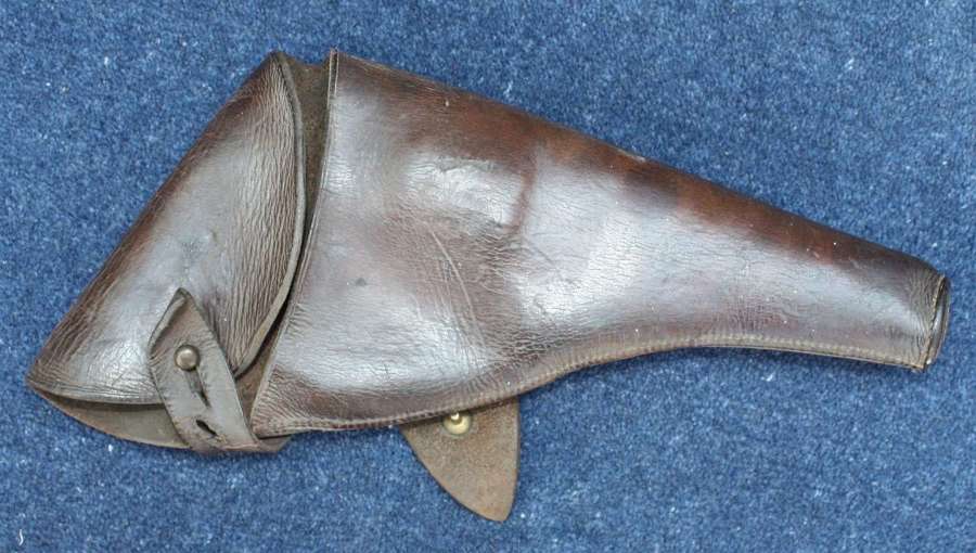 WW1 British Army Officer's 1916 dated Leather Holster