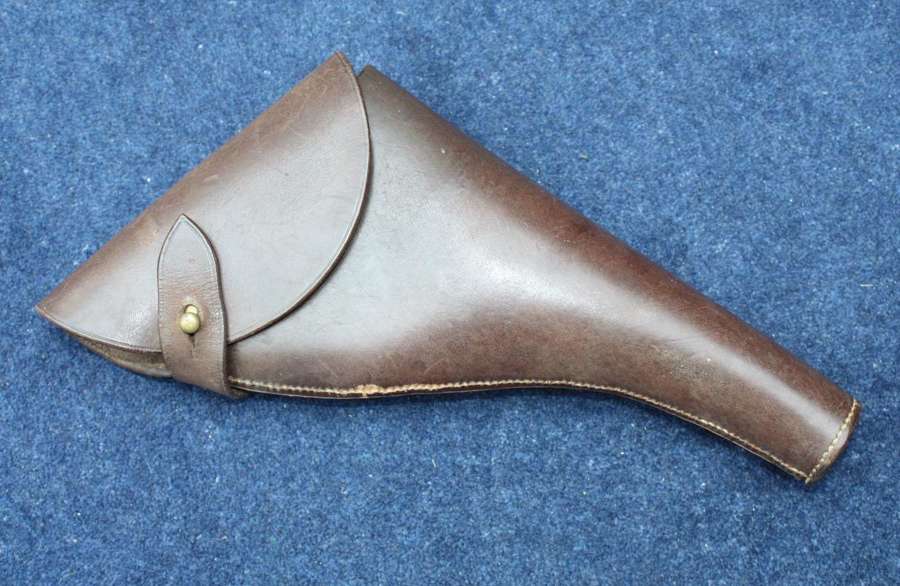 1918 Dated British Army Officers Leather Pistol Holster.