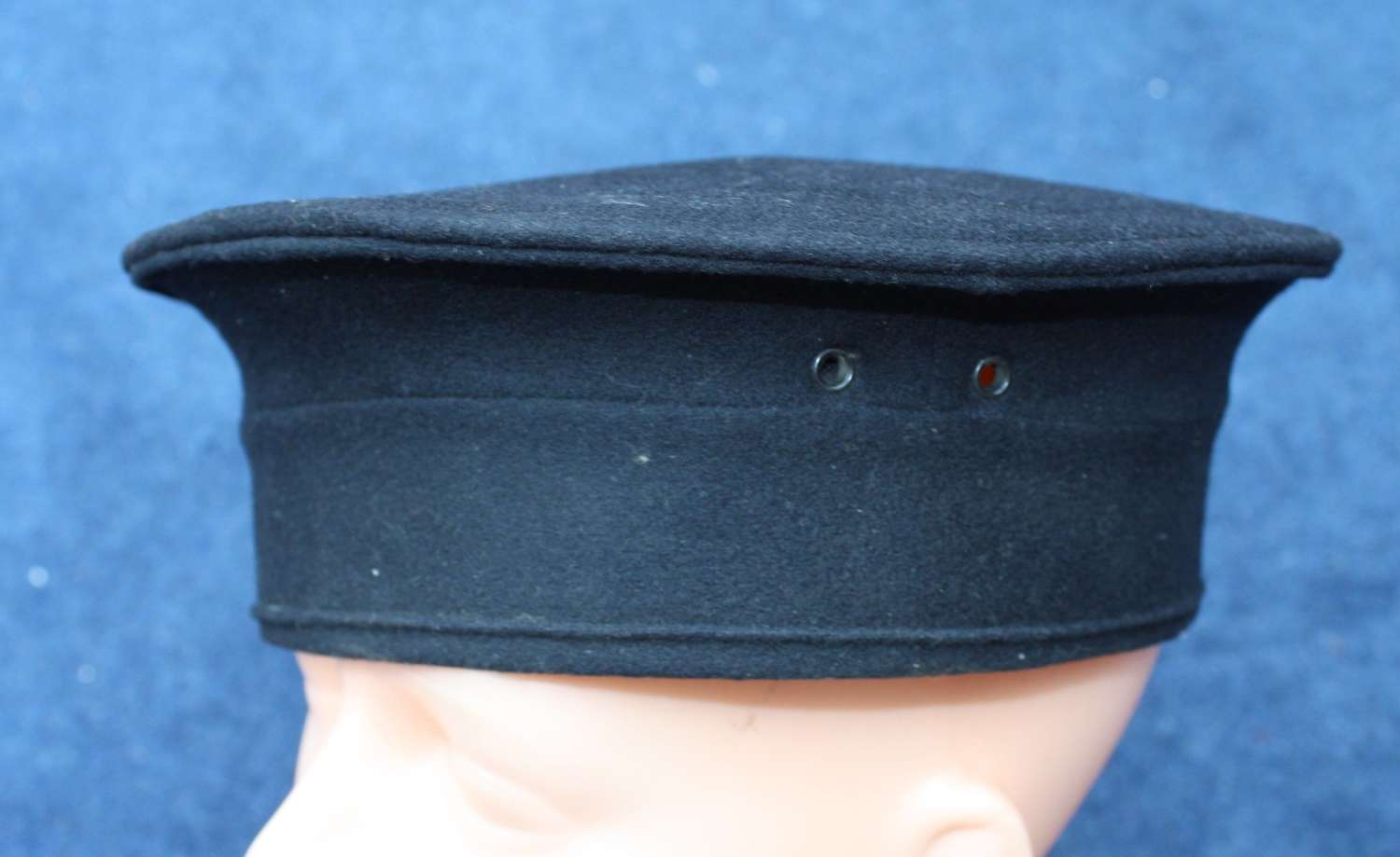 WW2 Royal Navy Blue Ratings Cap. Size 6 7/8 Compton of London