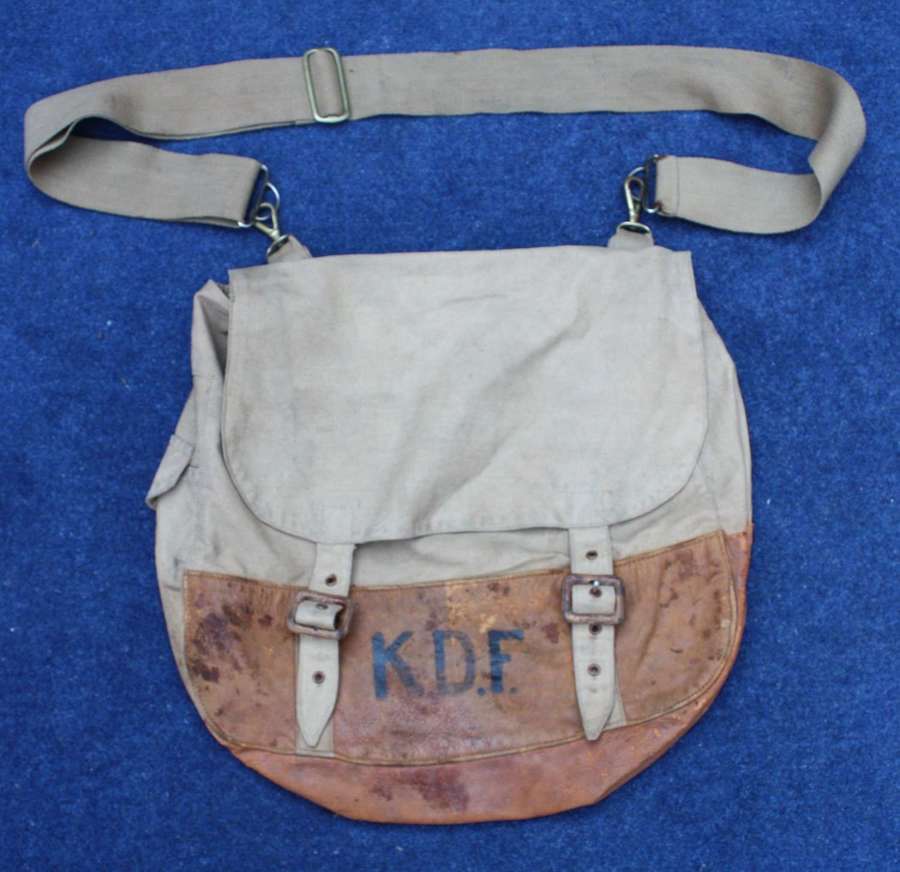 WW1 British Army Officers Sam Browne Side Bag Private Purchase.