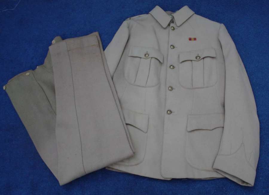 Boer War British Officers Wool Khaki Jacket & Trousers to Colonel