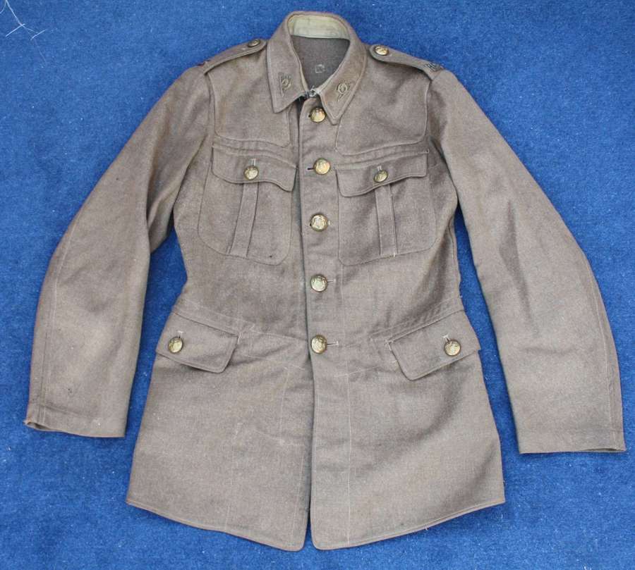 Royal Artillery 1922 Pattern Khaki Service Dress Tunic.