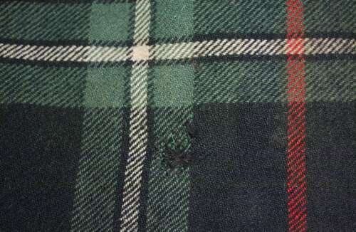 WW1 Other Ranks Seaforth Highlanders 1918 Kilt. WD stamp.