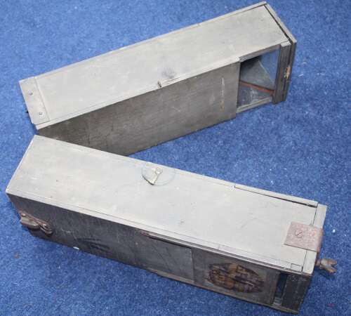 WW1 British Army 1916 dated Box Periscope.25.5 inches in length. Very Good Condition.