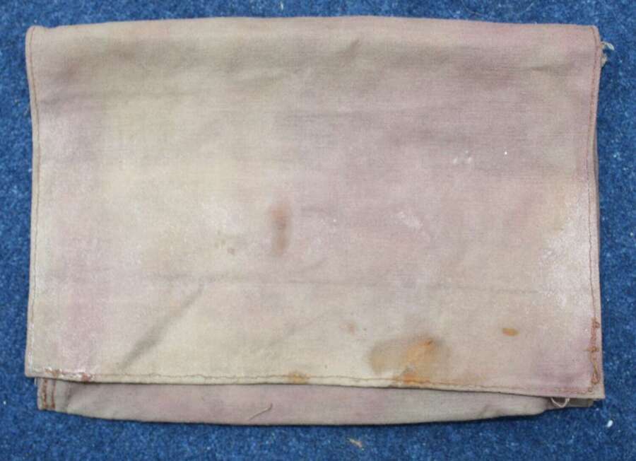WW1 British Soldiers "Hussif" (housewife) for essentials kept in side pack. No date.