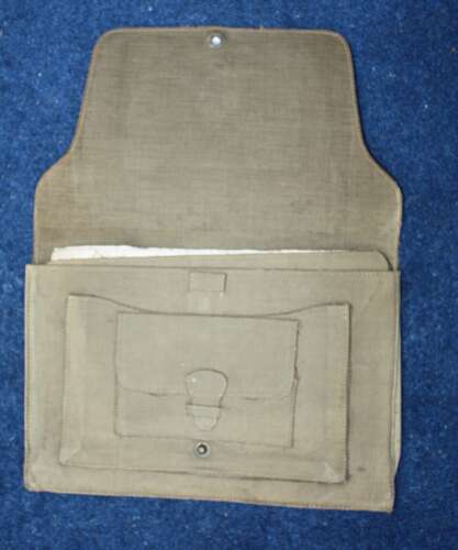 WW1 British named officers small documents pouch.