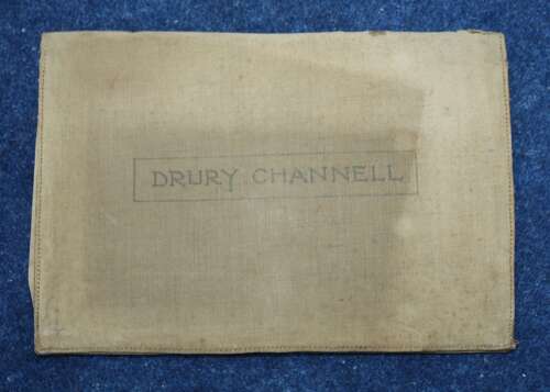 WW1 British named officers small documents pouch.