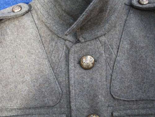 1918-1922 British Army Private purchase RSM Khaki Service Dress Tunic & Trousers