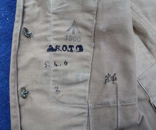 Second Boer War, British Other Ranks Khaki Drill 1900 Dated Tunic