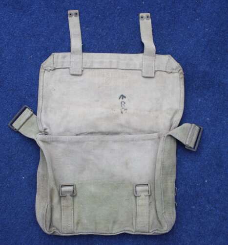 WW1 1906 pattern British Army side pack dated 1916.